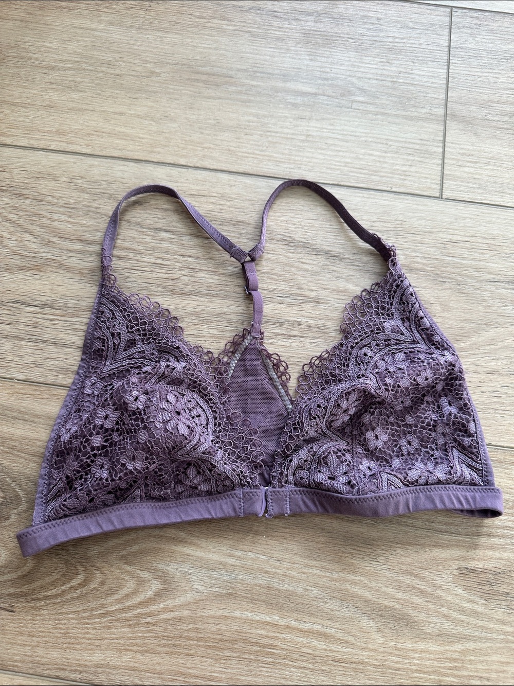 Lace Bralette in Dusty Mauve - Women's Intimates